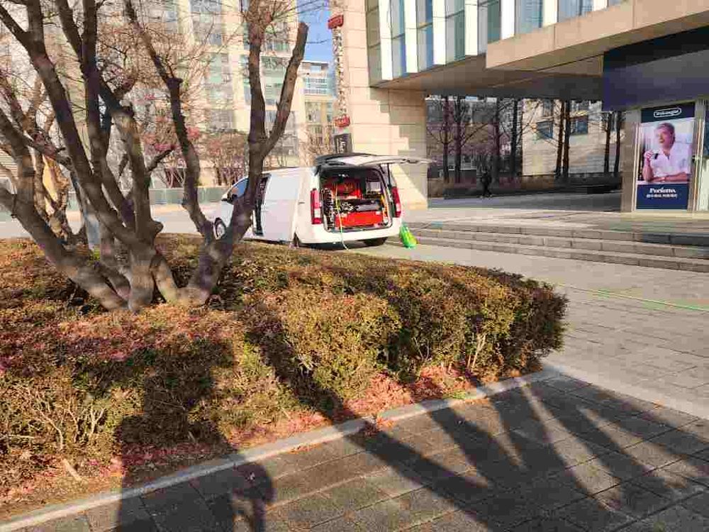 천연동 상가 건물 고압세척 출동